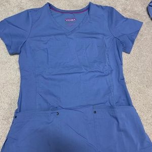 Purple Label Yoga scrub top S